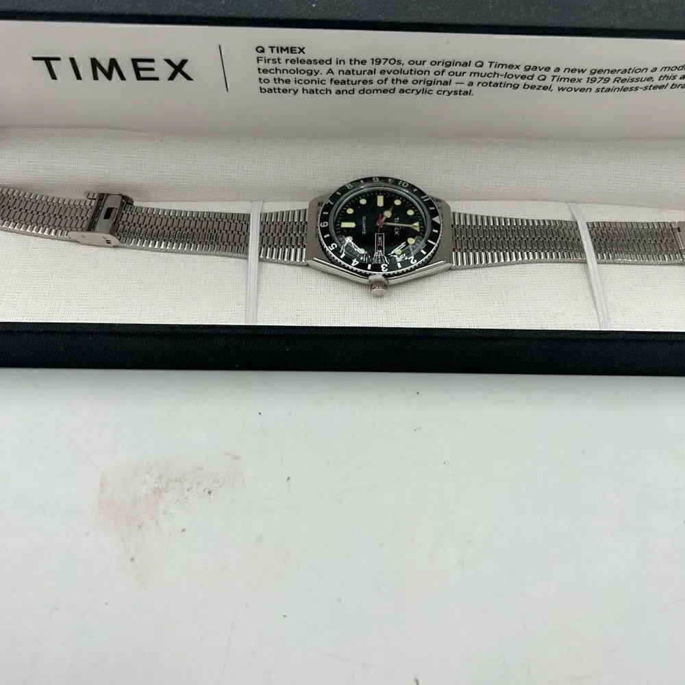 Men’s Q Timex 1978 re-issue falcon eye 38 mm quartz watch